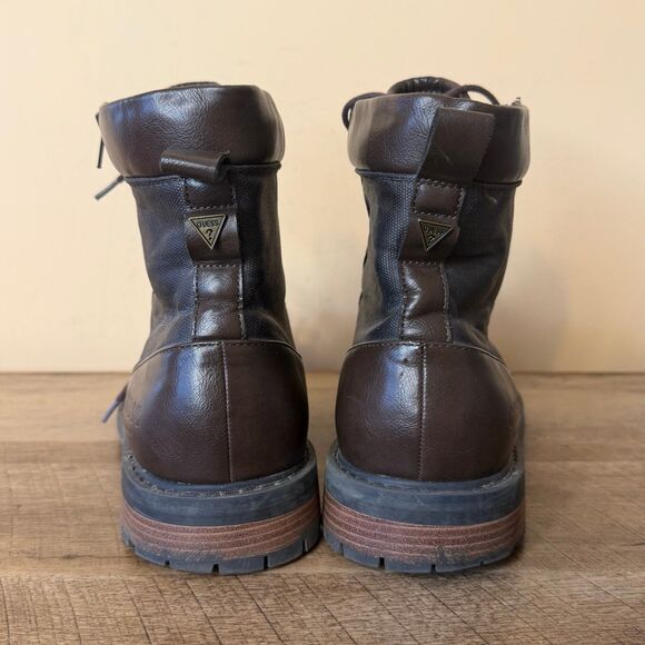 Guess radford ankle boots men’s Brown size 10.5 shoes